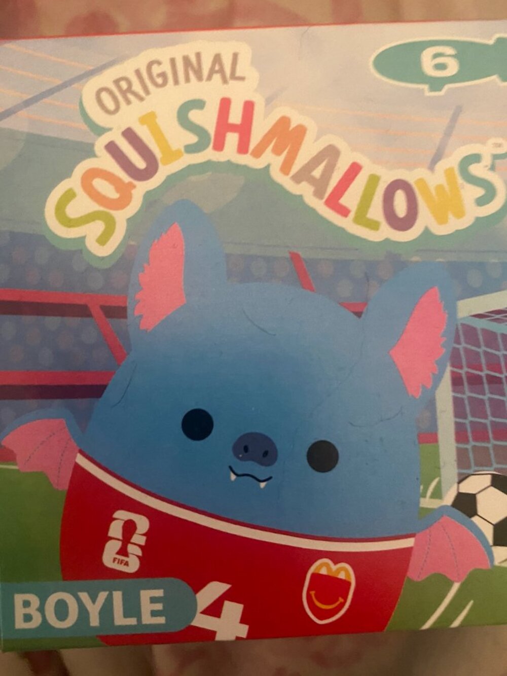 Fifa Mcdonalds Squishmallows  Boyle bat 6